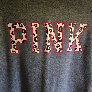 Pink Victoria Secret Size Small Sweater with side slits